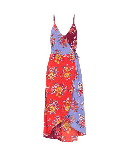 Stevie Patchwork Wrap Dress – Wilson ...